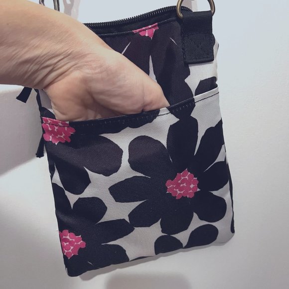 Mixedbag Designs Black and Pink Crossbody Bag - Picture 9 of 11